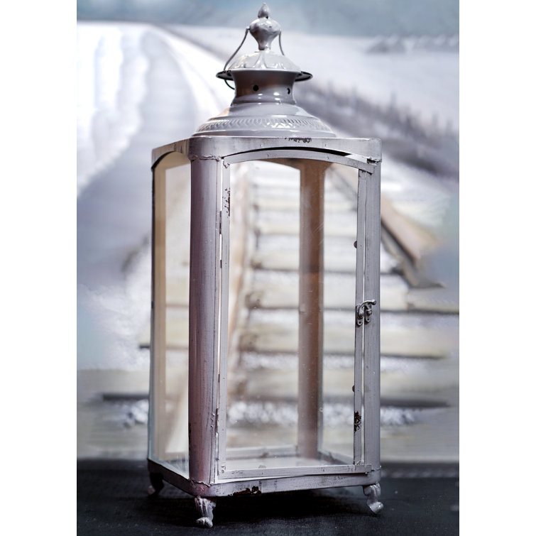 Ophelia & Co. Glass Tabletop Lantern Wayfair